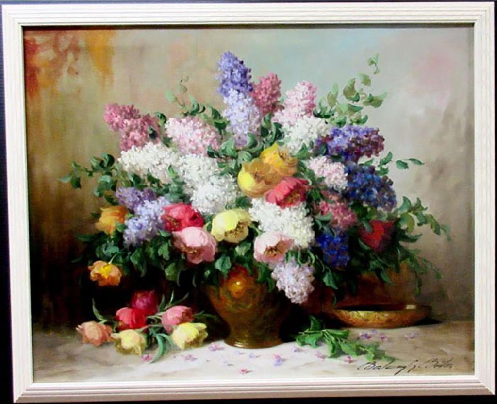 Bela Balogh (1909-1980) - Still Life (Floral)