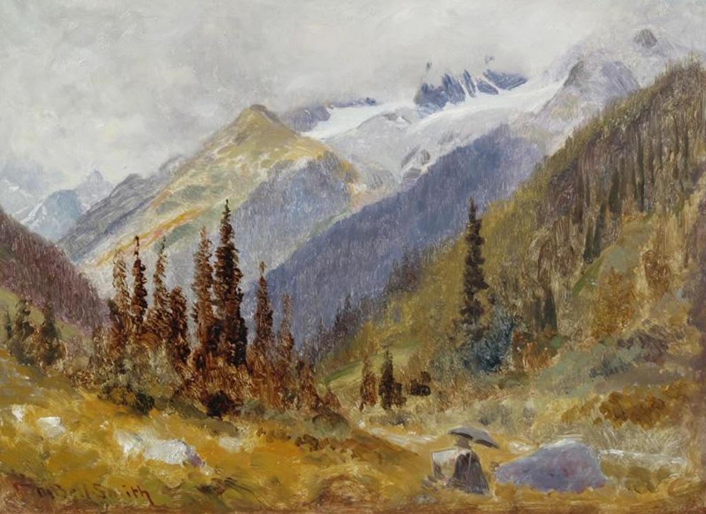 Frederic Martlett Bell-Smith (1846-1923) - Plein Air Painting In The Rockies