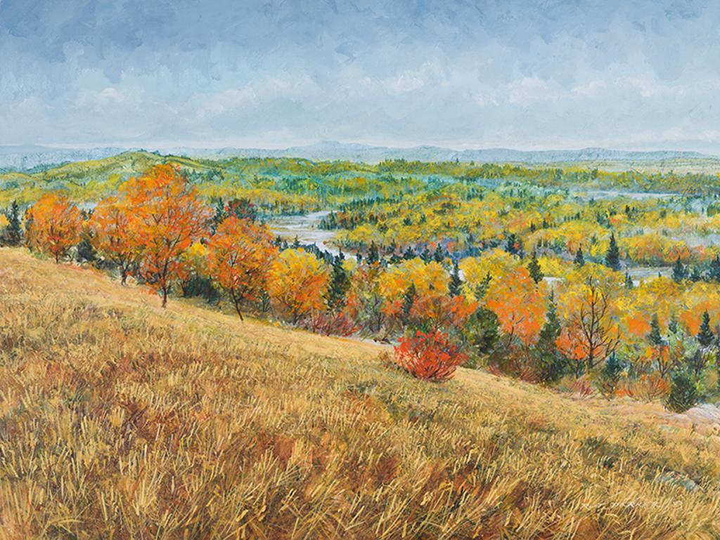 Randolph T. Parker (1954) - Autumn in the Valley, N.W. of Calgary, Alberta