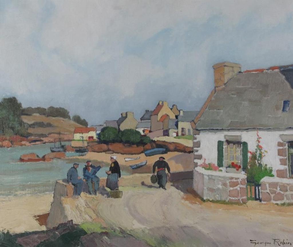Georges Charles Robin (1873-1943) - Ploumanach, Cotes-Du-Nord