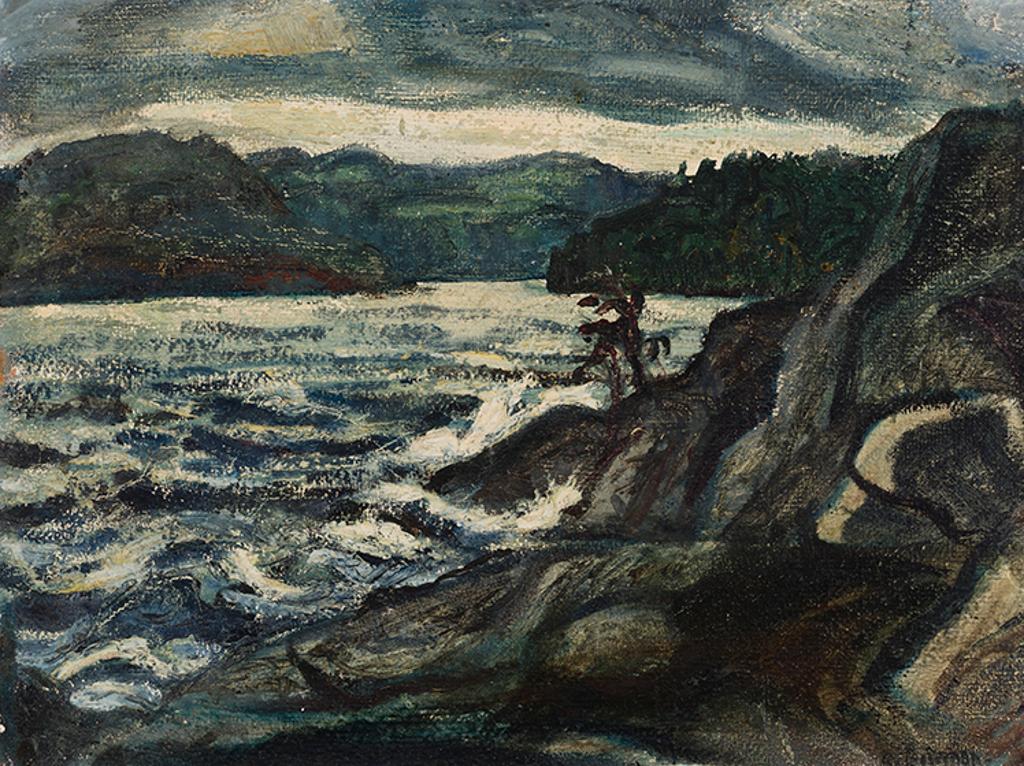 Robert Mclellan Bateman (1930-1922) - Algoma Park / Forest Panorama (verso)