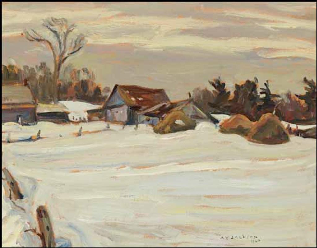 Alexander Young (A. Y.) Jackson (1882-1974) - Winter Landscape