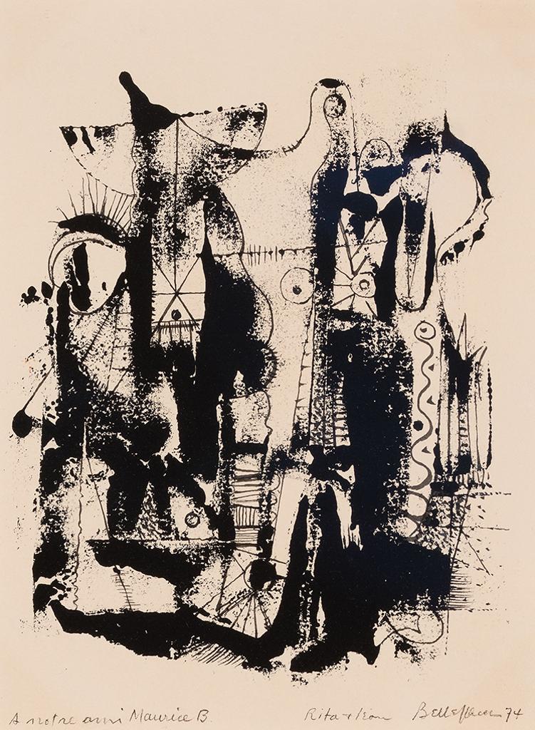 Léon Bellefleur (1910-2007) - Abstraction