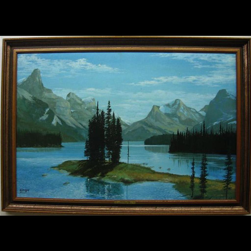 Norman Arthur Brown (1933) - Maligne Lake