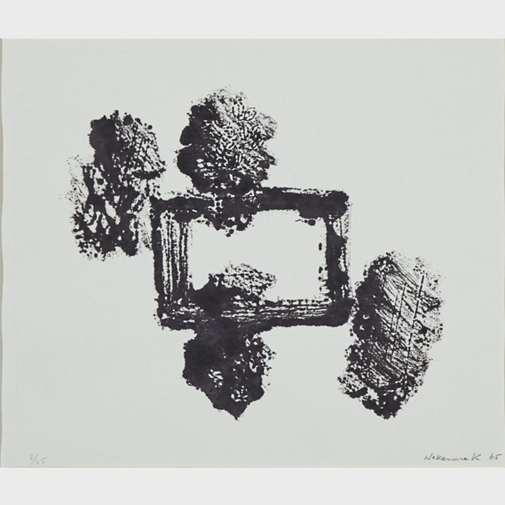 Kazuo Nakamura (1926-2002) - Two Plants, Reversed Image