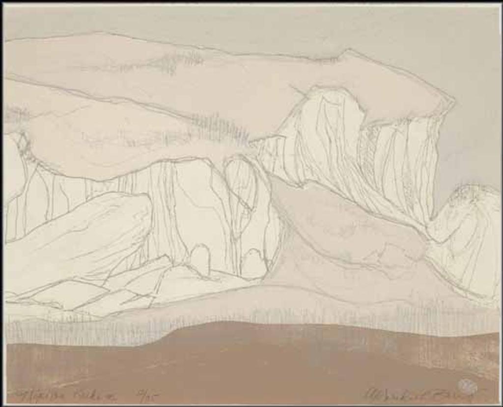 Anne Meredith Barry (1932-2003) - Nipigon Rocks #2