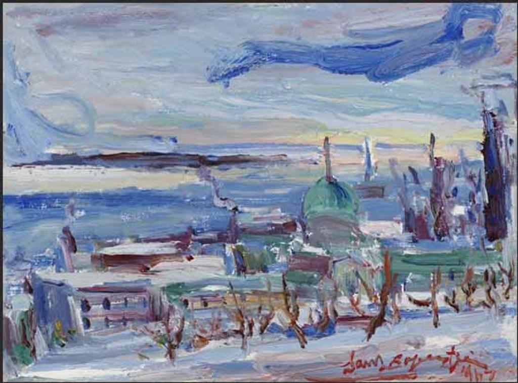 Samuel (Sam) Borenstein (1908-1969) - View of Montreal
