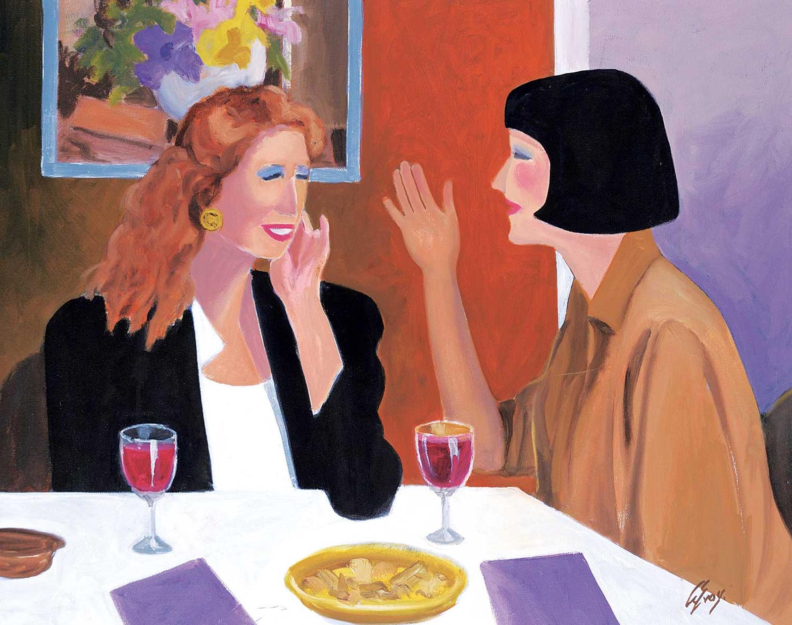 George Arthur [Art] Evoy - Restaurant Conversation