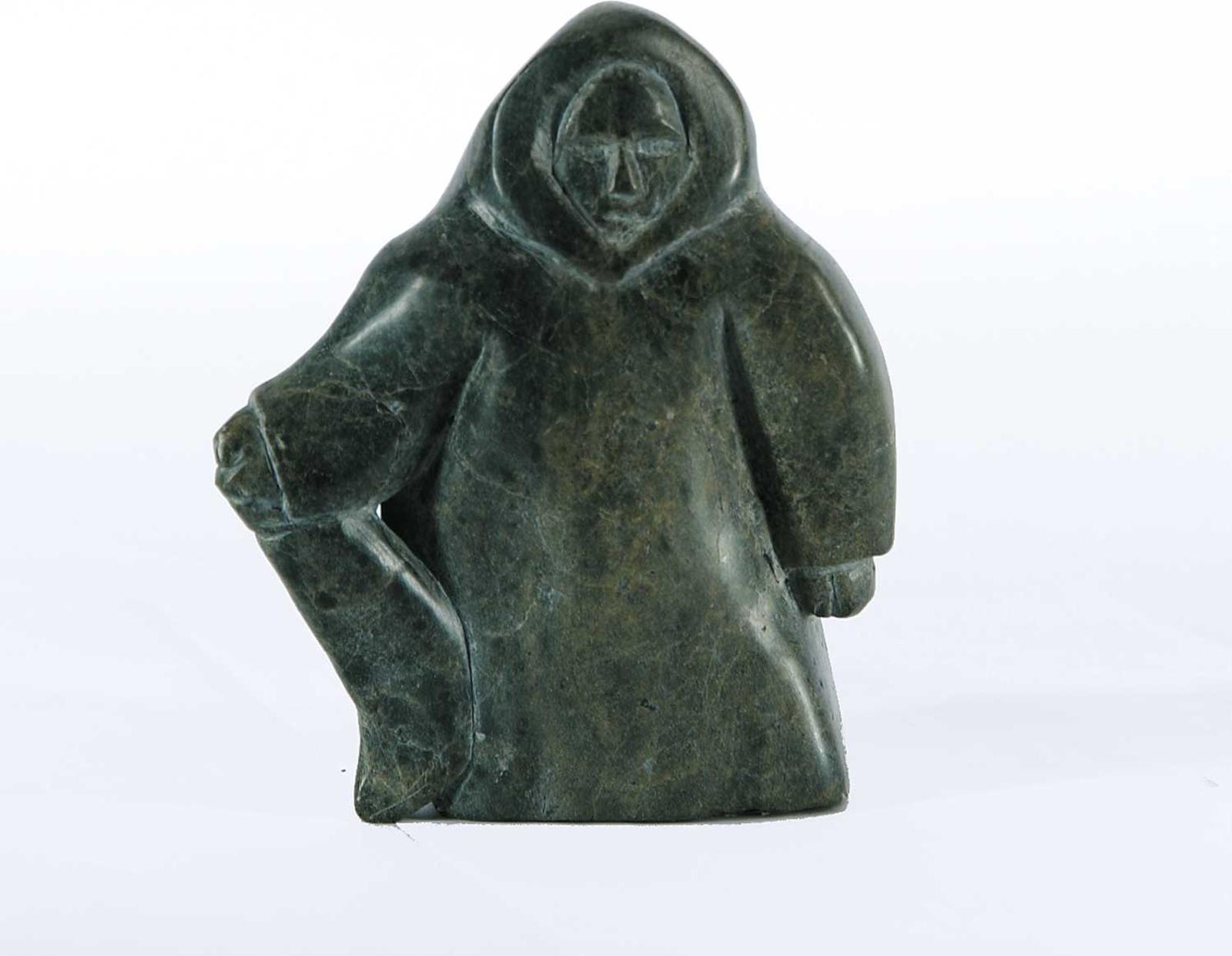 School [Barnabus Arnasungaaq] Inuit - Untitled - Hunter with Seal