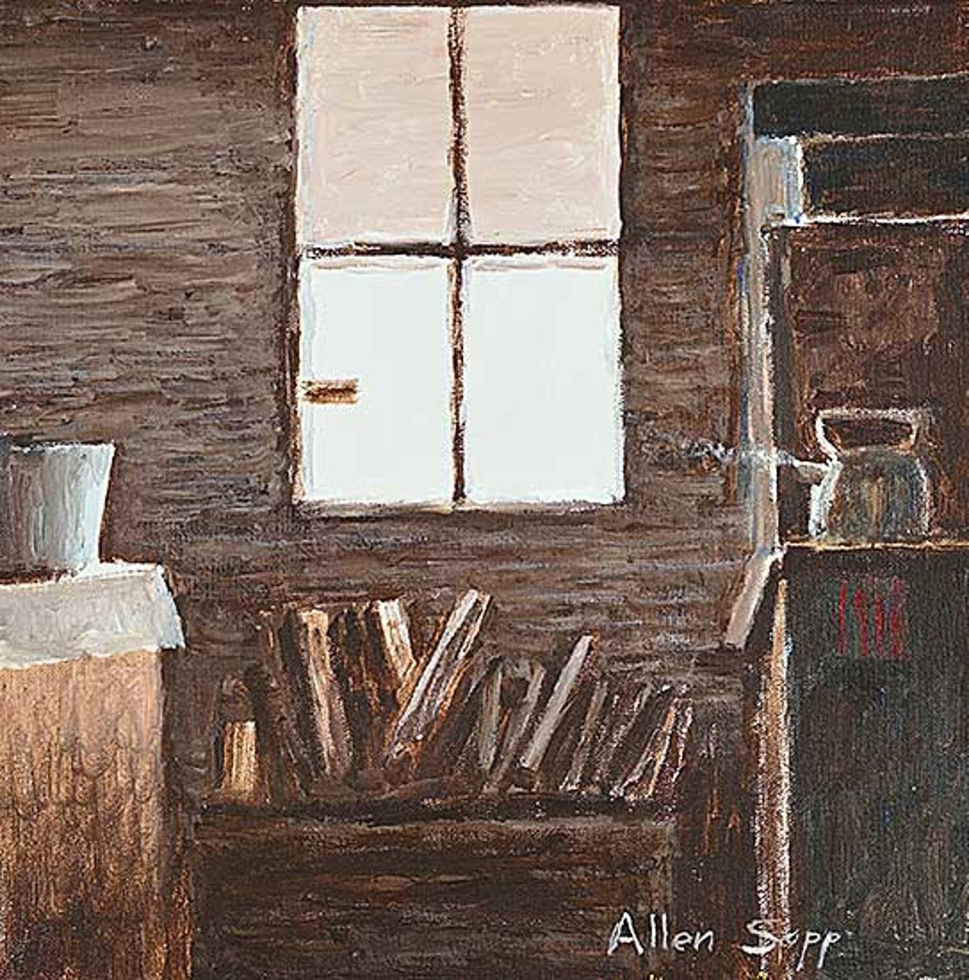 Allen Fredrick Sapp (1929-2015) - Untitled - Stocked for Winter