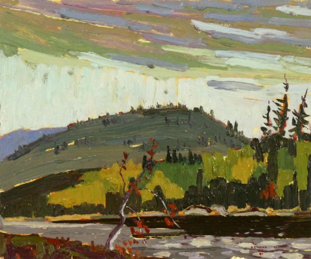Arthur George Lloy (1929-1986) - Fall Lake And Hills; 1980