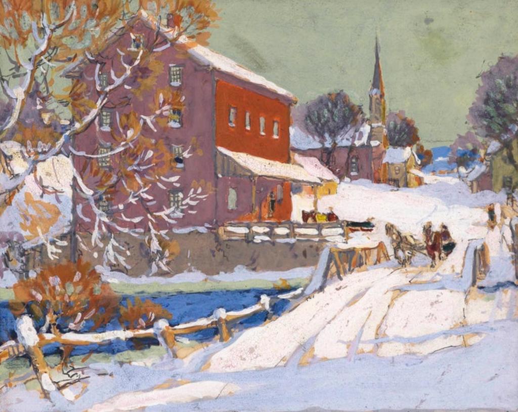 Manly Edward MacDonald (1889-1971) - The Old Mill, Brooklyn
