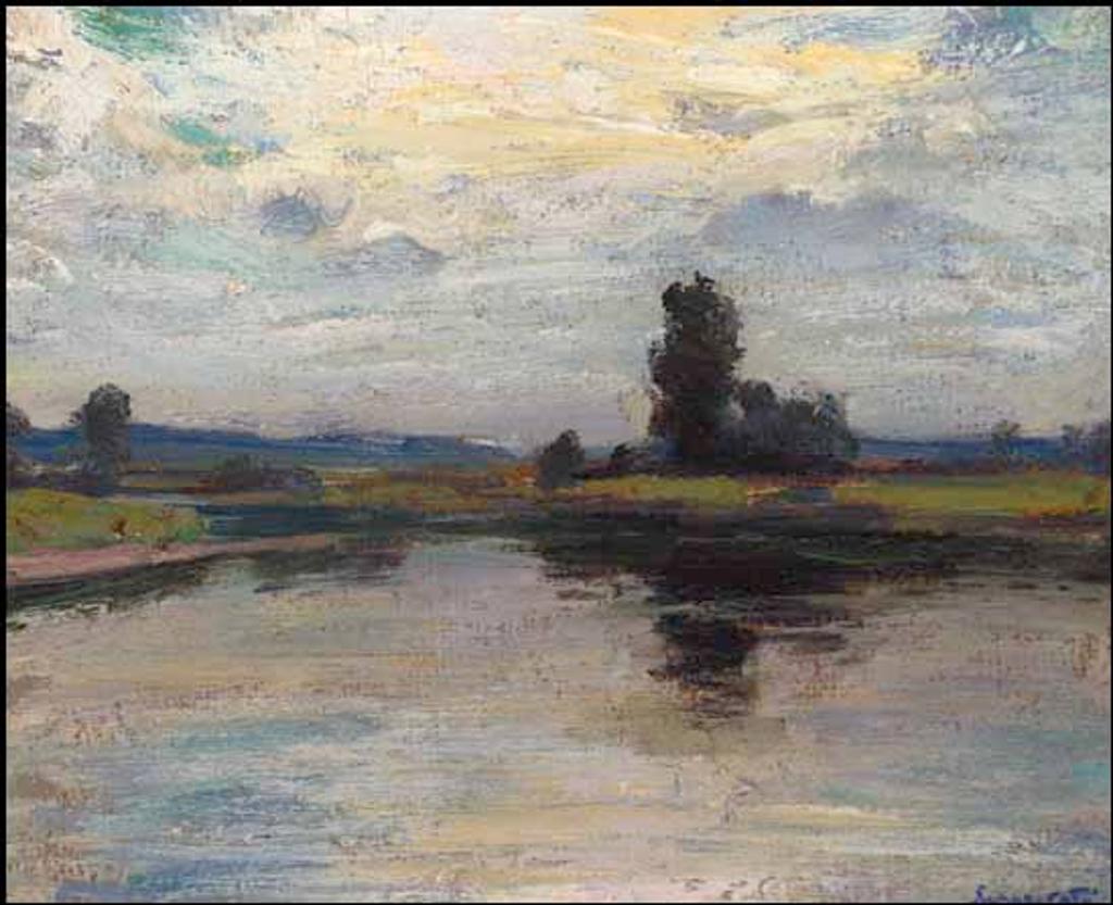 Marc-Aurèle de Foy Suzor-Coté (1869-1937) - Sketch on the Nicolet River, Summer Afternoon