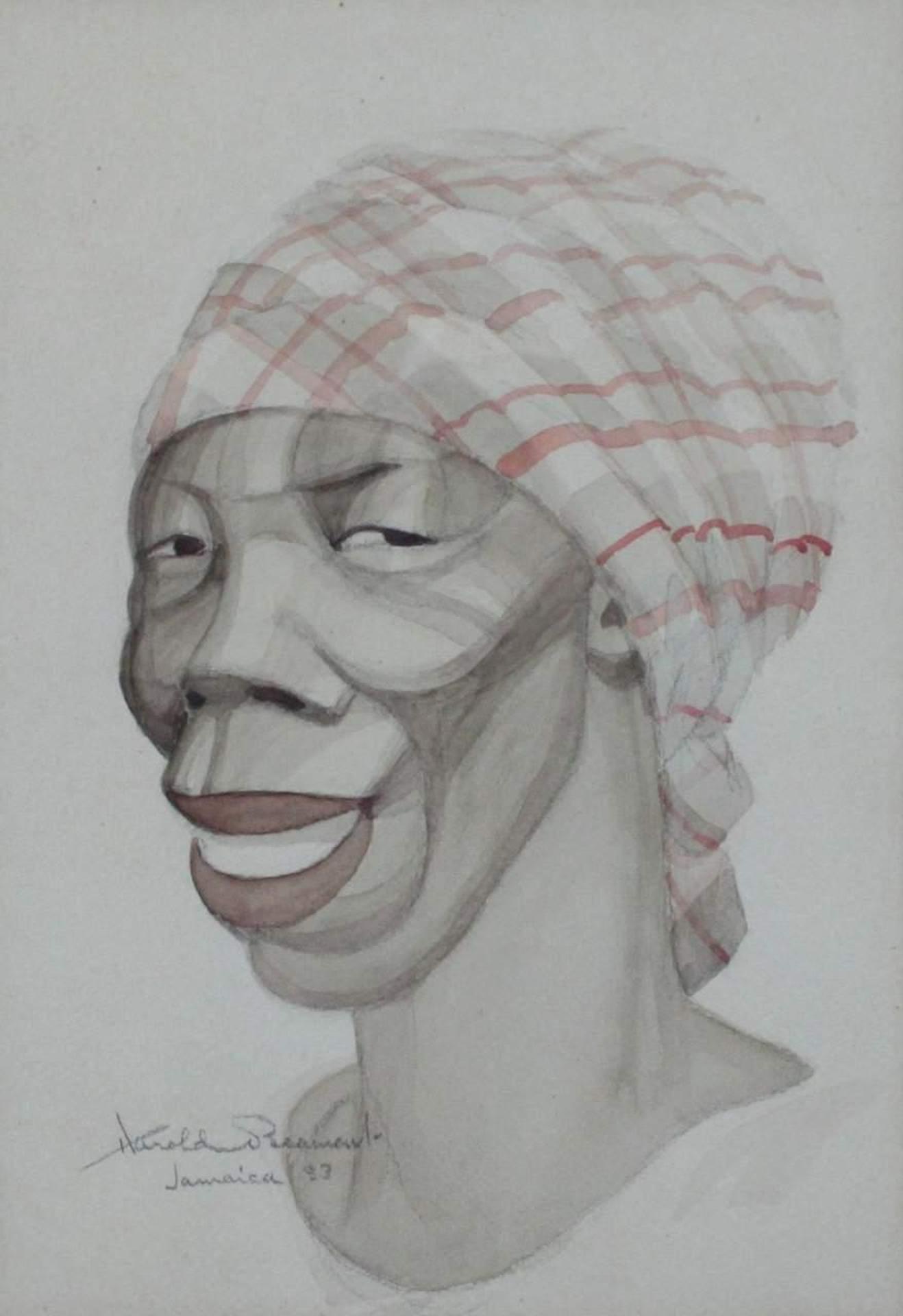 Thomas Harold (Tib) Beament (1898-1984) - Portrait of A Woman