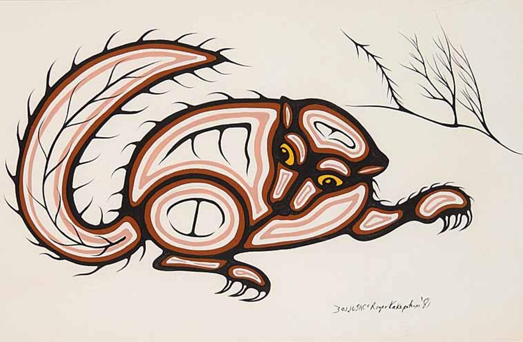 Roger Kakepetum - Untitled - Forest Creature