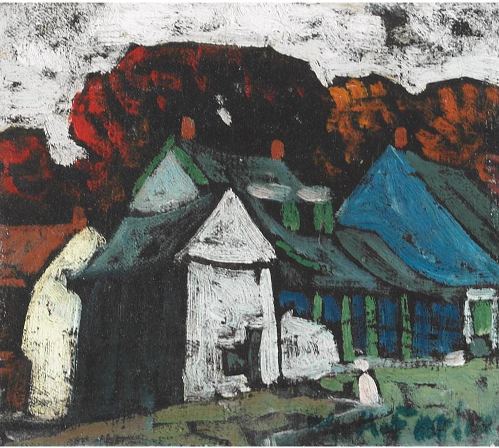 Marc-Aurèle Fortin (1888-1970) - Paysage A Ste-Rose