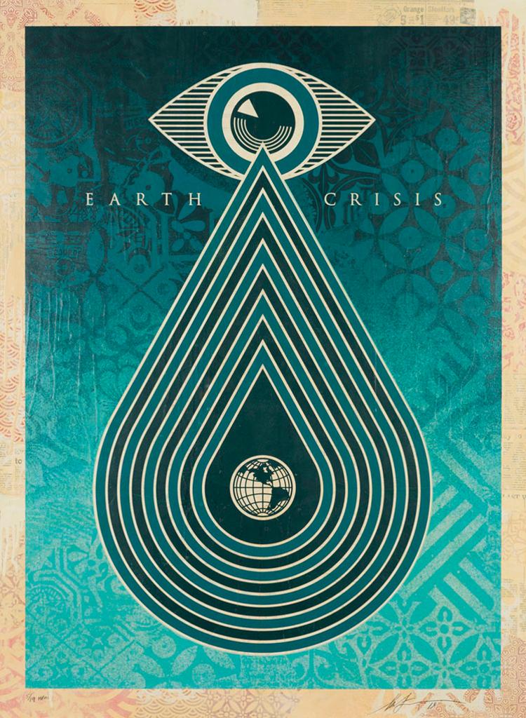 Shepard Fairey (1970) - Earth Crisis