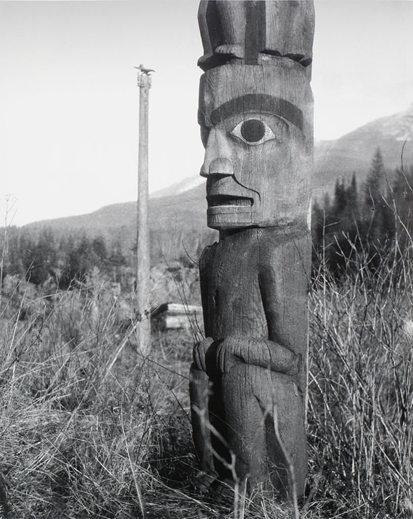 Karl Huber (1898-1985) - Totem on the Skeena