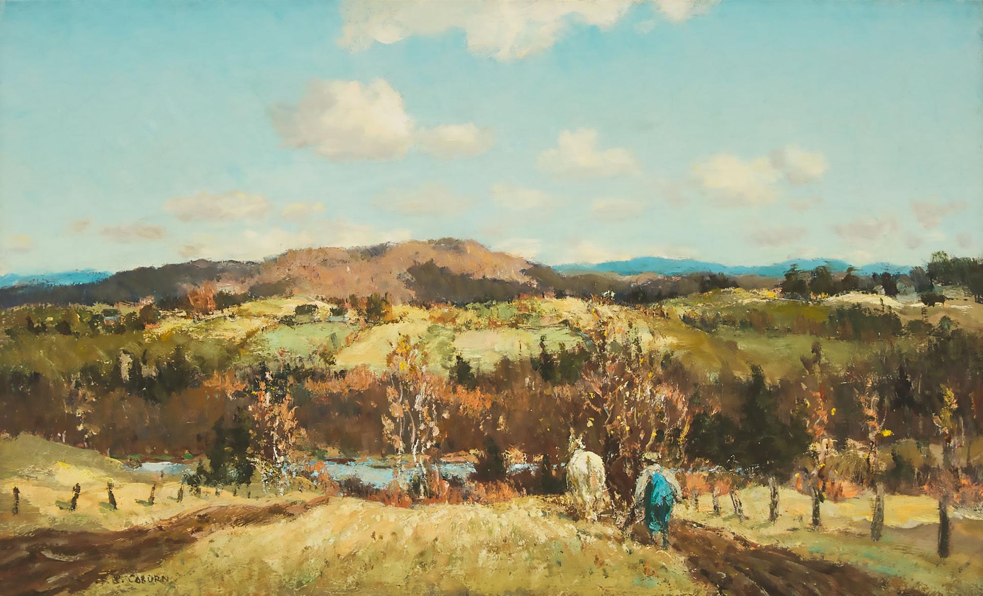 Frederick Simpson Coburn (1871-1960) - Turning The Soil