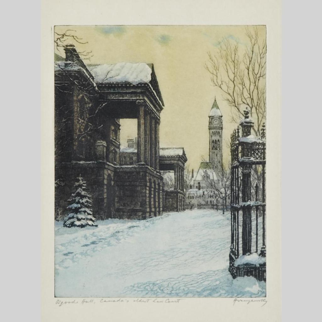 Nicholas Hornyansky (1896-1965) - Osgoode Hall, Canada’S Oldest Law Court