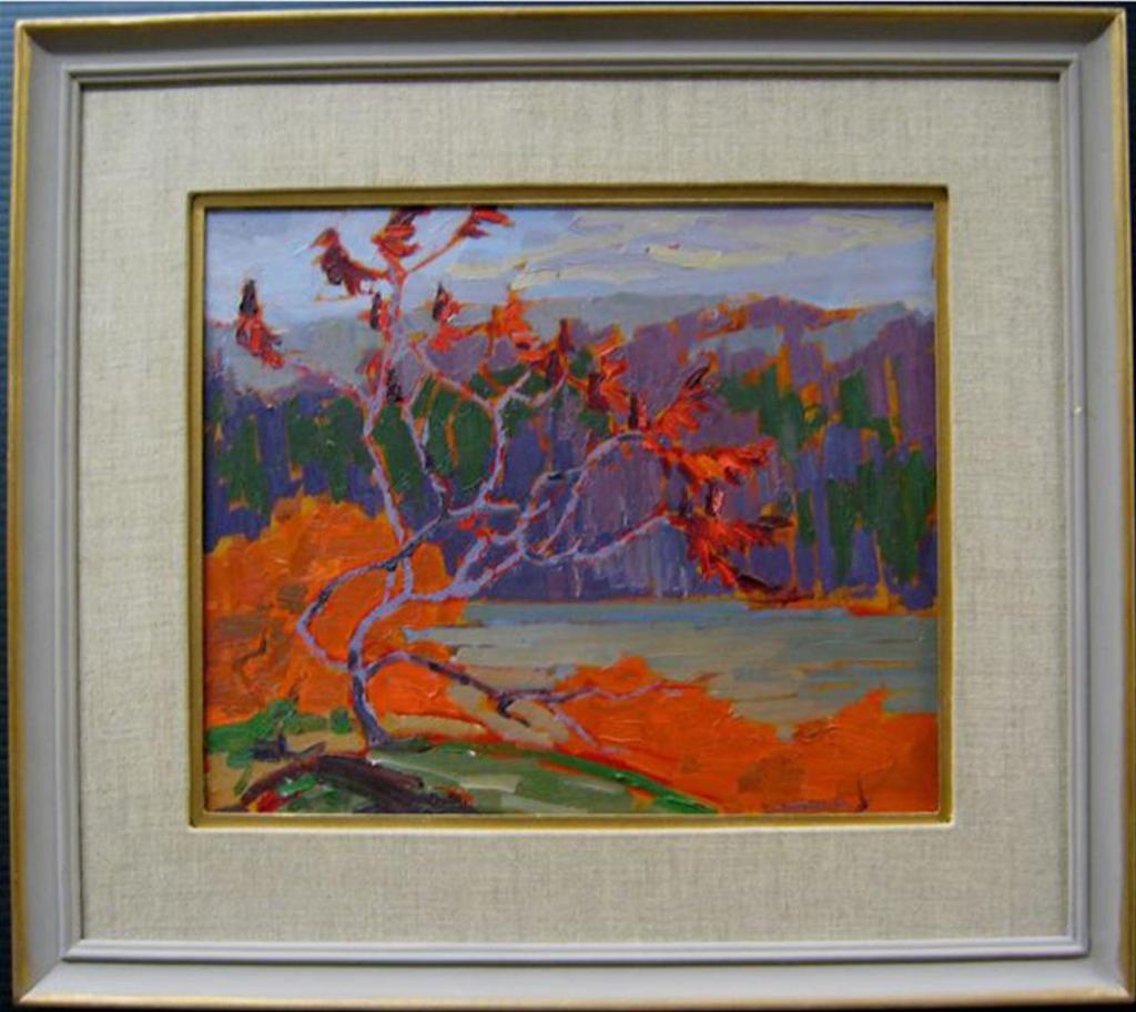 Dorothy Mary Mould (1924-2013) - Shumack (Sumac) In Muskoka #1