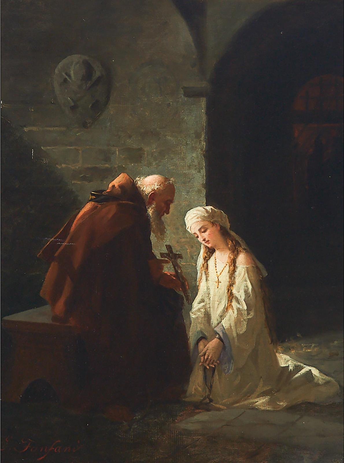 Enrico Fanfani (1824-1885) - The Last Confession Of Beatrice Cenci