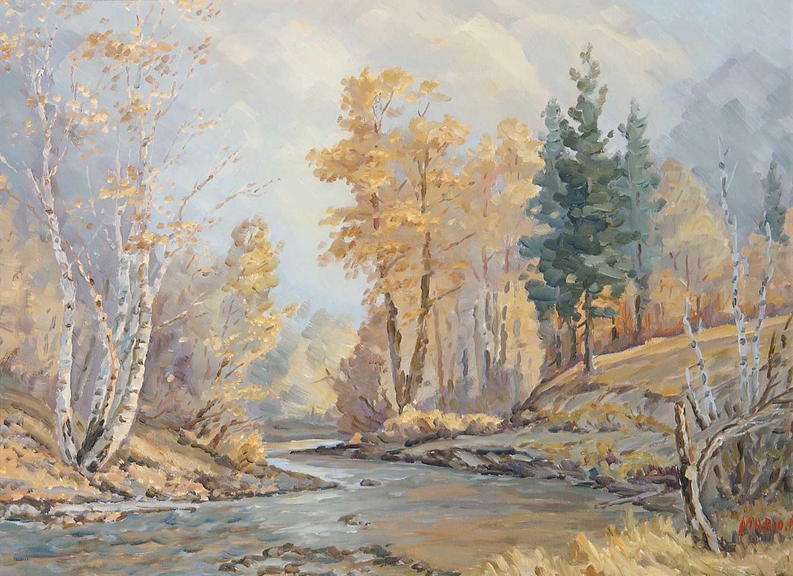 Mario Moczorodynski (1923) - Early Morning - Salmon River, B.C.