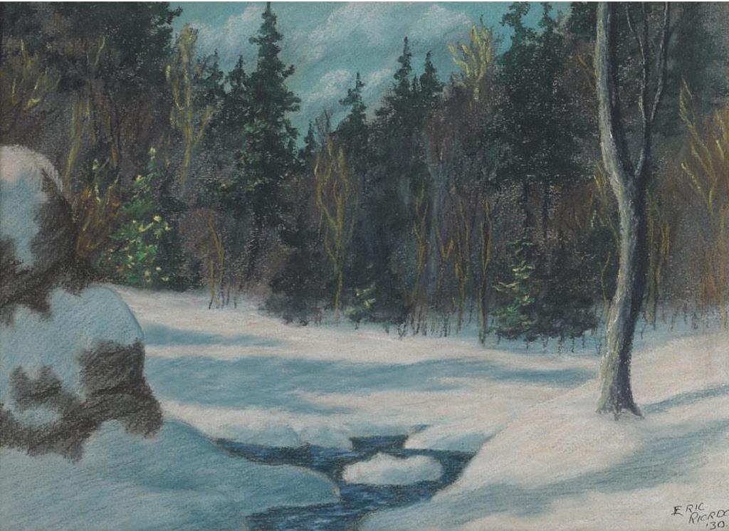 Eric J.B. Riordon (1906-1948) - Winter Landscape