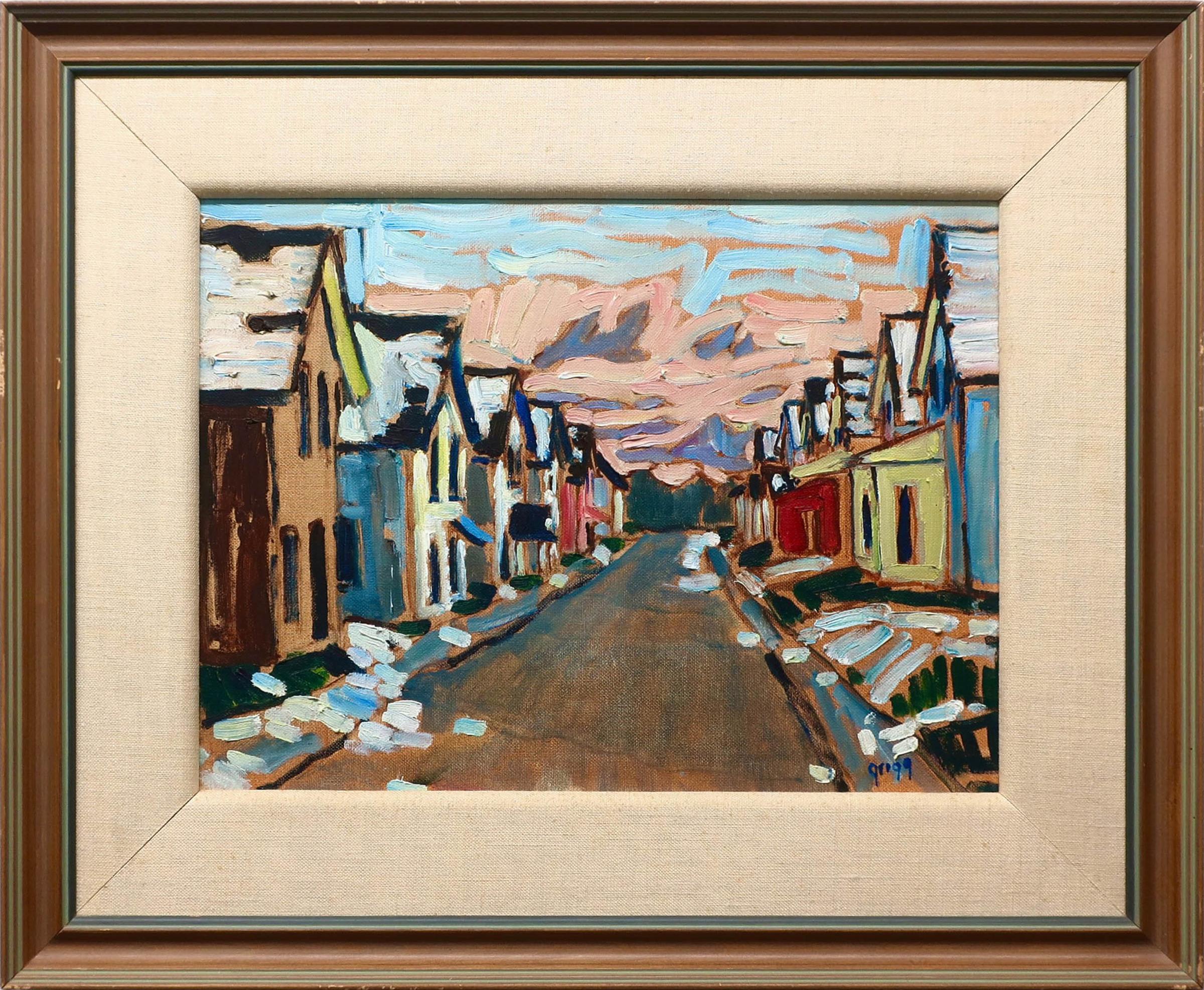 Kate Grigg (1958) - Untitled (Street Scene)