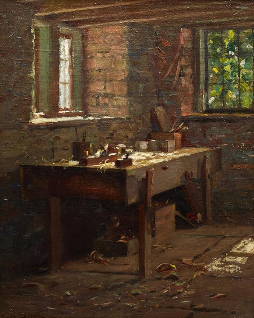 George Agnew Reid (1860-1947) - Workshop Interior