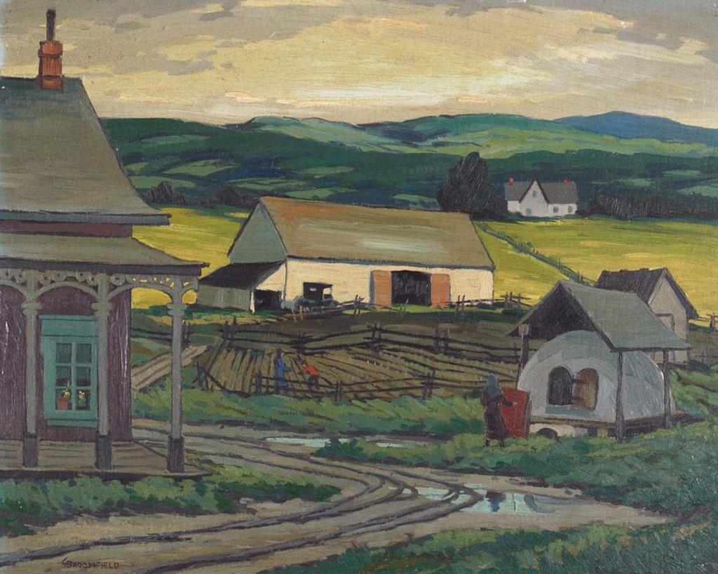 Adolphus George Broomfield (1906-1992) - Chaleur Bay Farm, Quebec, 1948