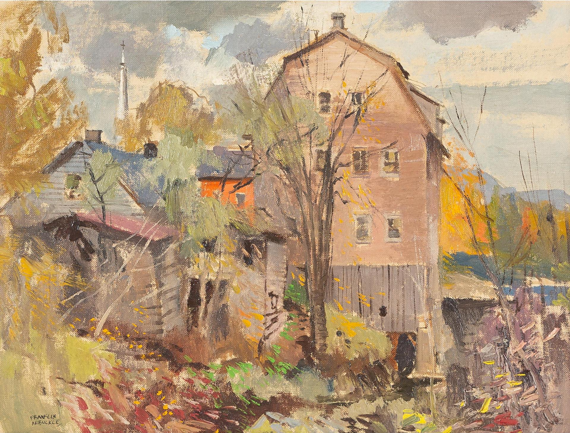 George Franklin Arbuckle (1909-2001) - The Old Mill At Mansonville, 1953