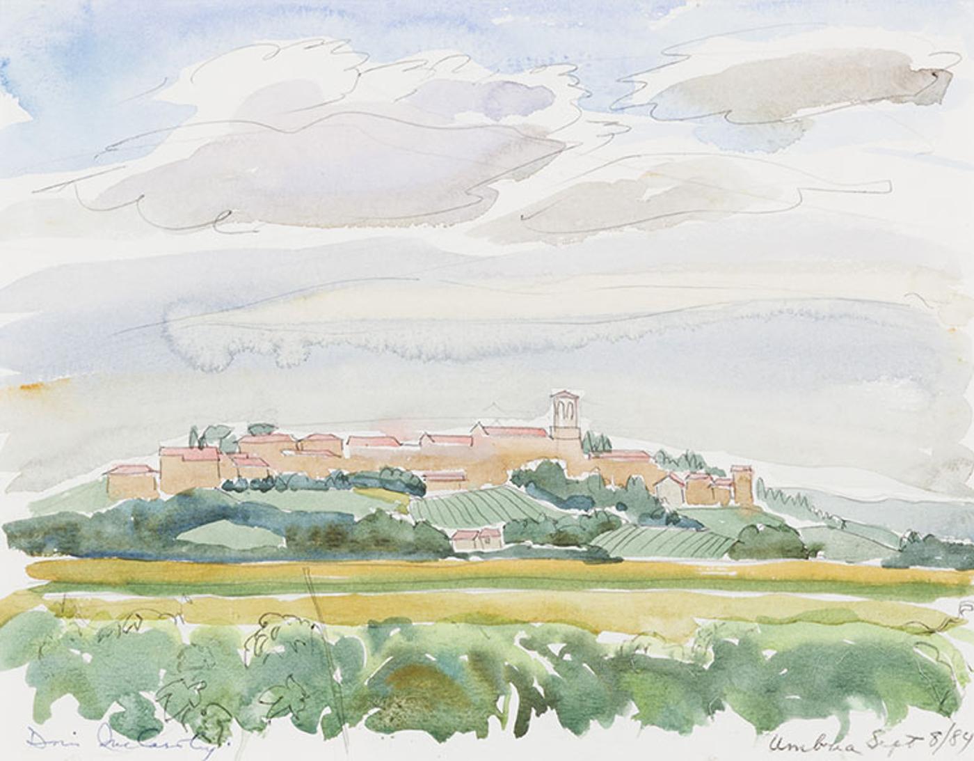 Doris Jean McCarthy (1910-2010) - Umbria