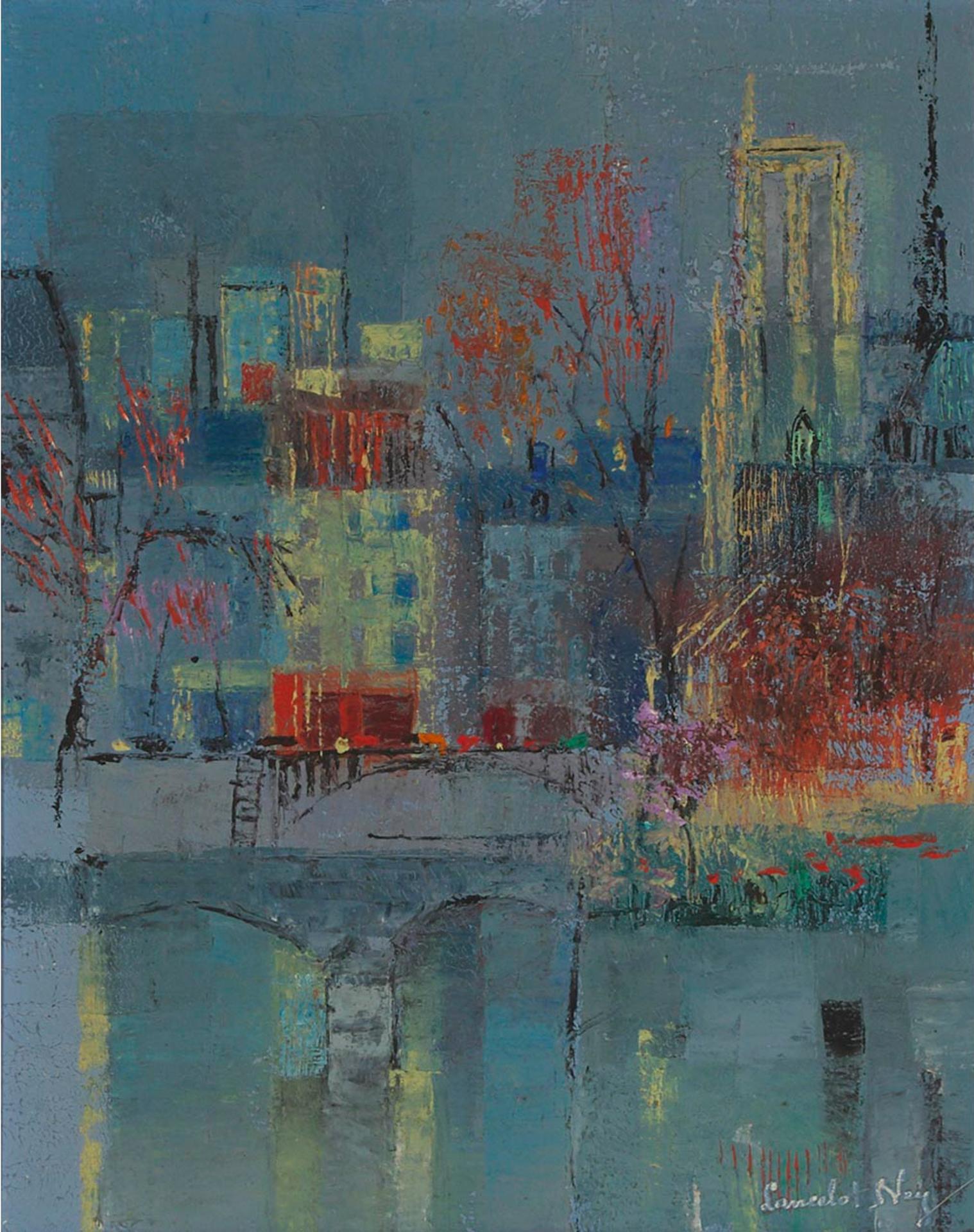 László (Lancelot) Ney (1900-1965) - The Seine In Paris