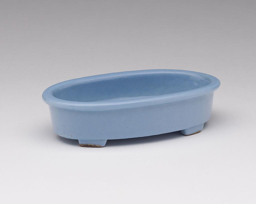 Chinese Art - A Small Chinese Lavender Blue Brushwasher, Yongzheng Mark, Early 20th Century