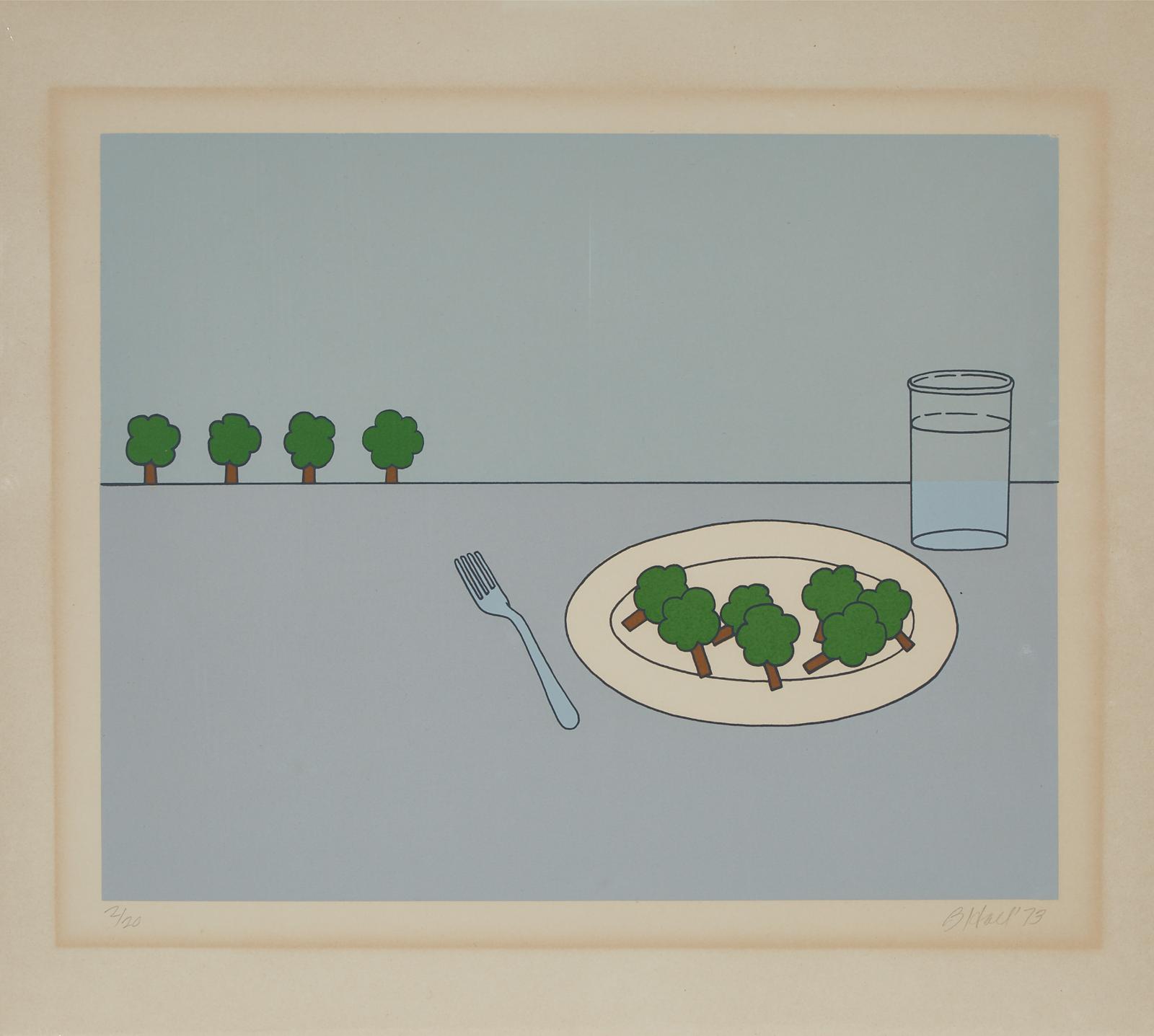 Barbara Hall (1966) - Fork And Trees, 1973