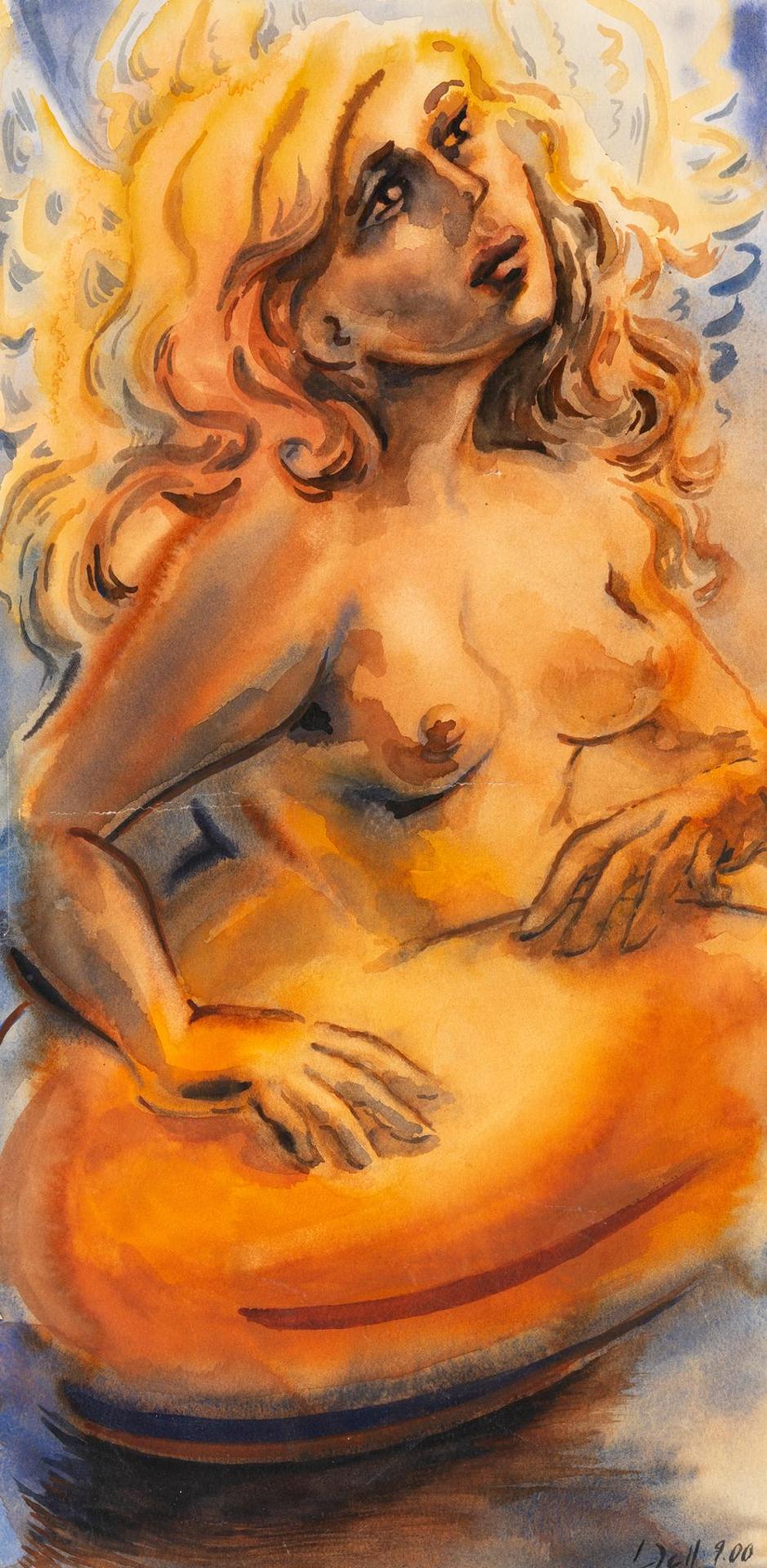 Lori Dell (1961) - Untitled - Nude