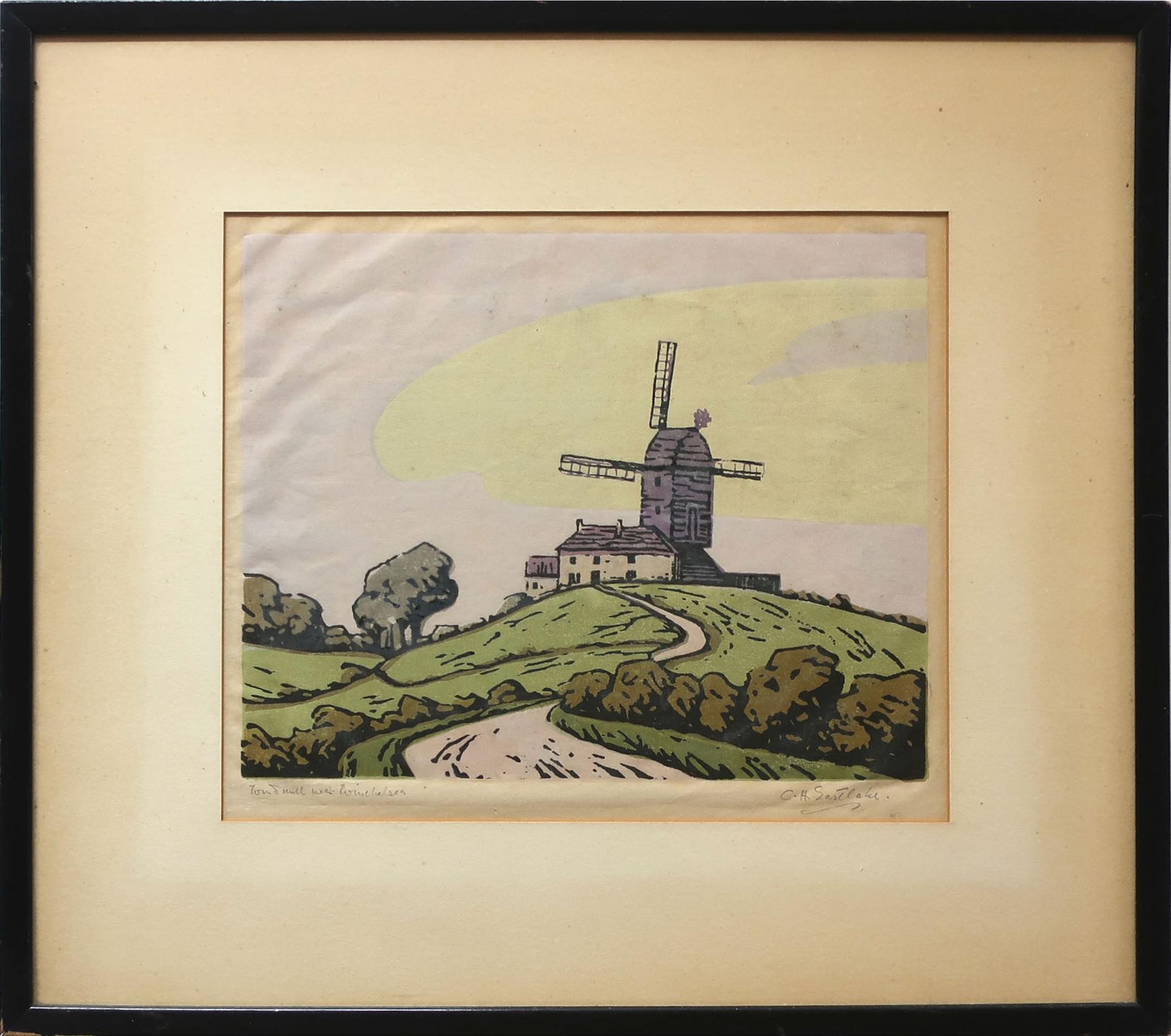 Charles Herbert Eastlake (1889-1927) - Windmill Near Winchelsea