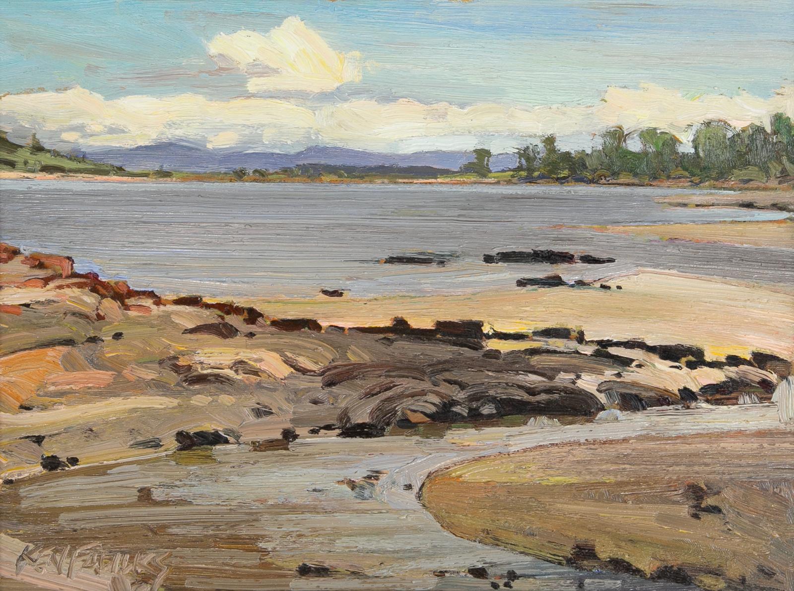Ken Faulks (1964) - Sun At Saanichton Bay (Sandhill Creek)
