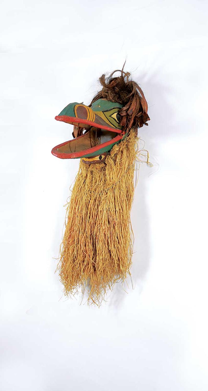 First Nations Basket School - Elaborate Reptile Mask
