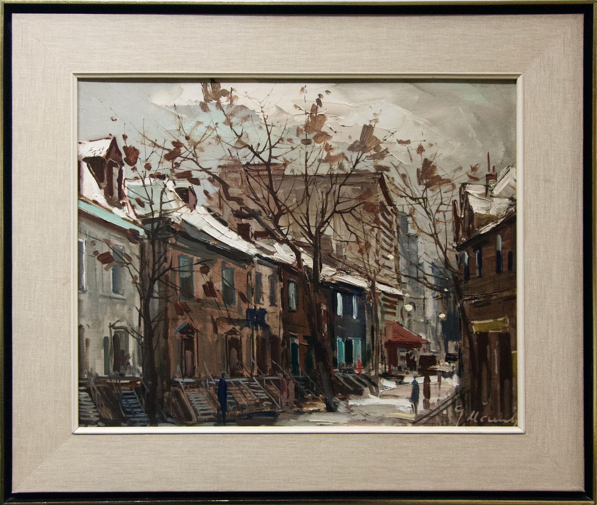 Geza (Gordon) Marich (1913-1985) - Untitled (Montreal Street Scene)