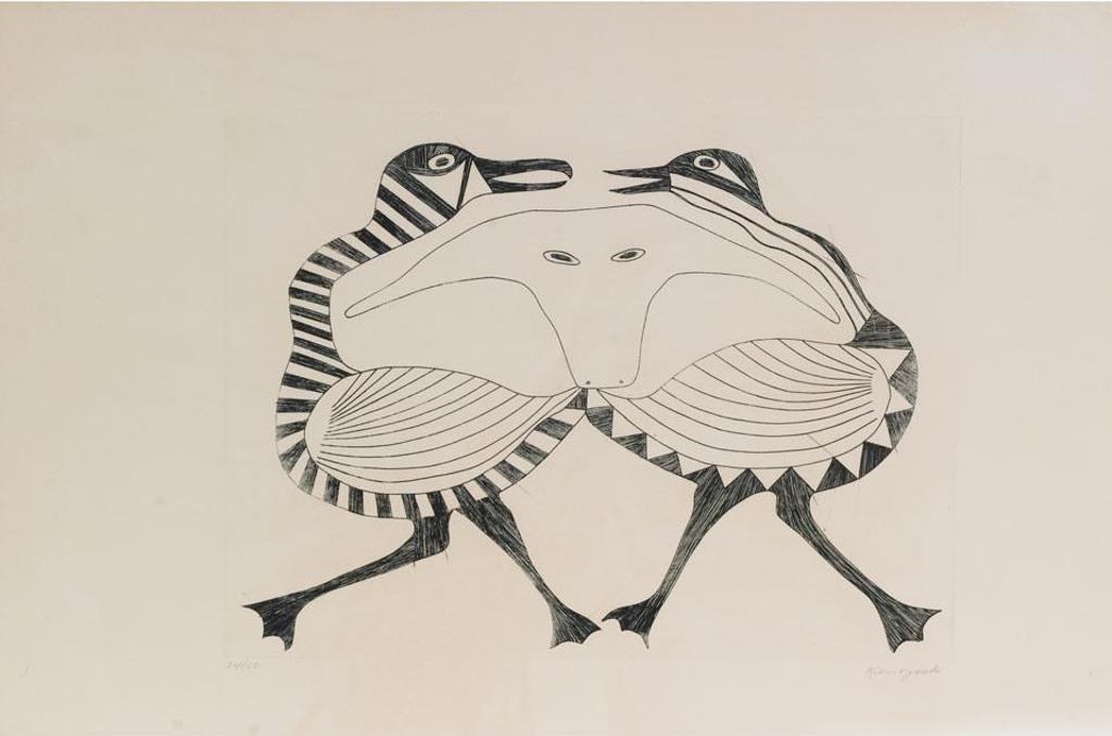 Kenojuak Ashevak (1927-2013) - Untitled