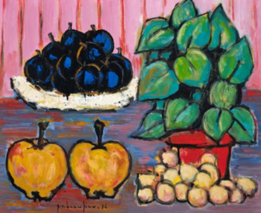Paul Vanier Beaulieu (1910-1996) - Pommes et prunes