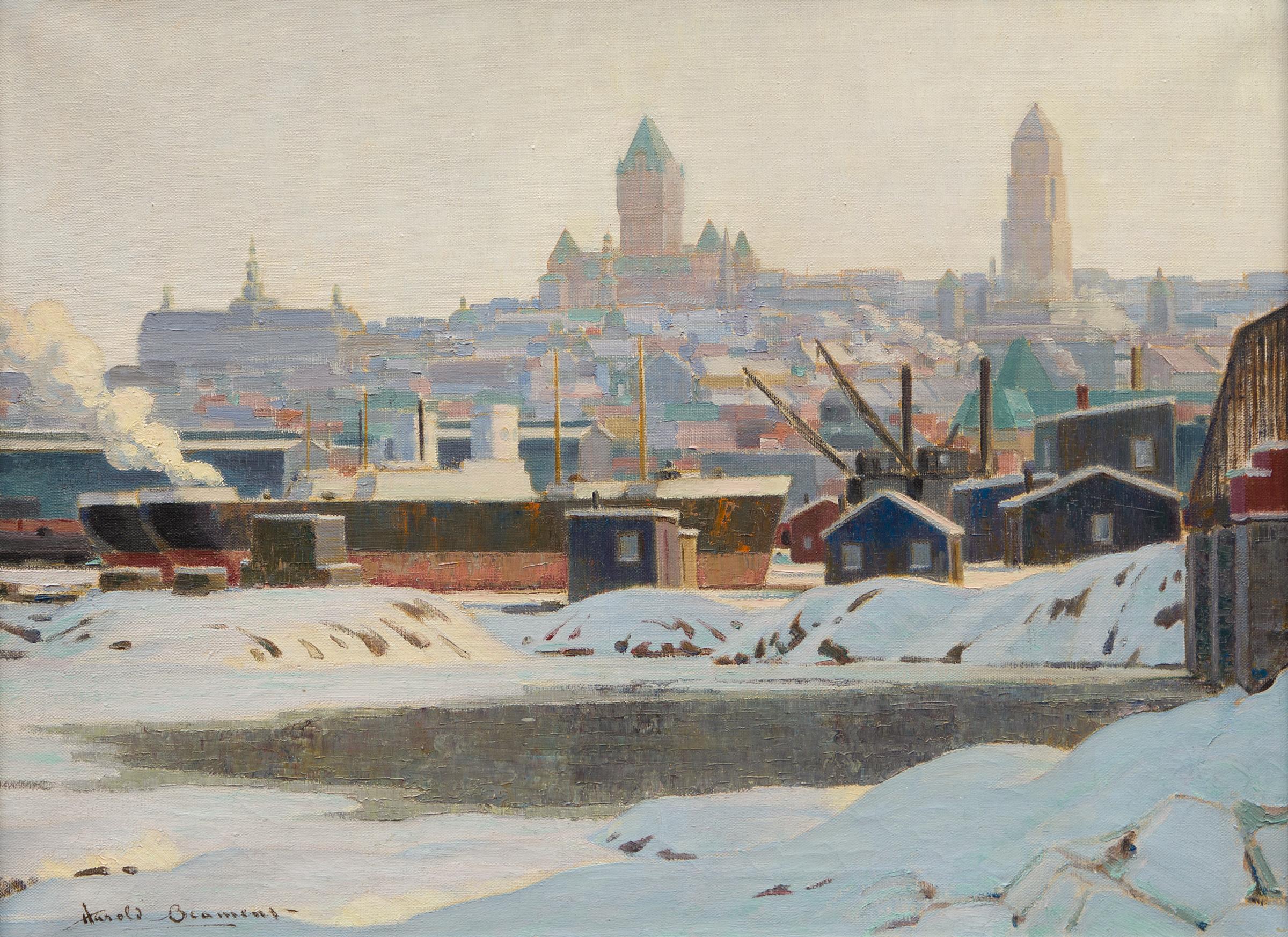 Thomas Harold (Tib) Beament (1898-1984) - Winter day, Quebec, n.d.