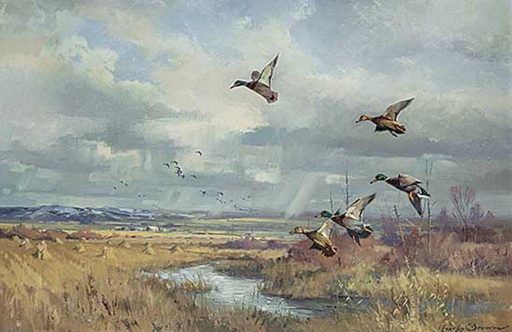 George Browne (1918-1958) - Untitled - Hunting Season