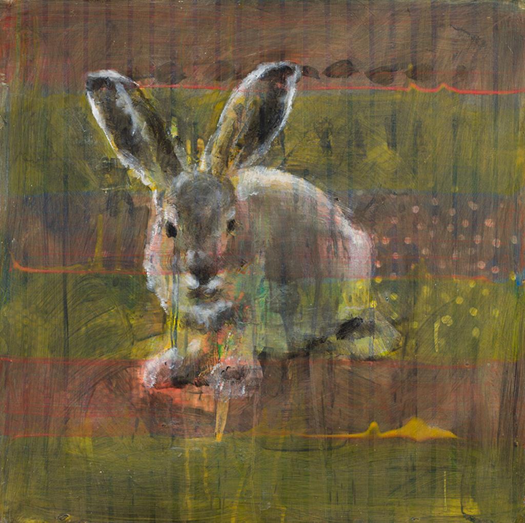 Les Thomas (1962) - Animal Painting #130 (Arctic Hare)