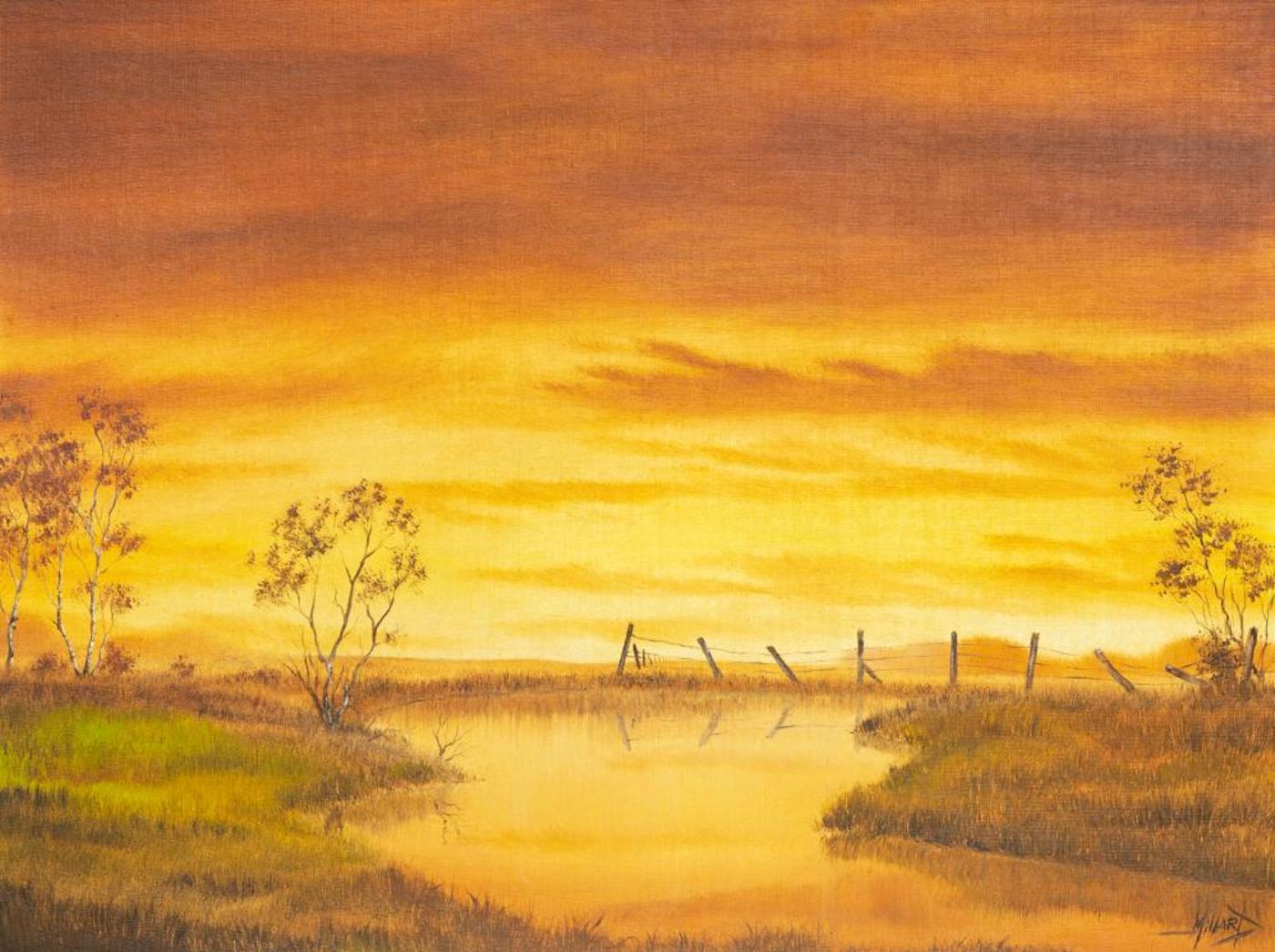 Bob Millard (1947-2014) - Prairie Pond