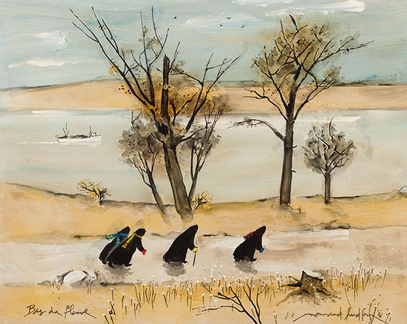 Normand Hudon (1929-1997) - Bas du fleuve