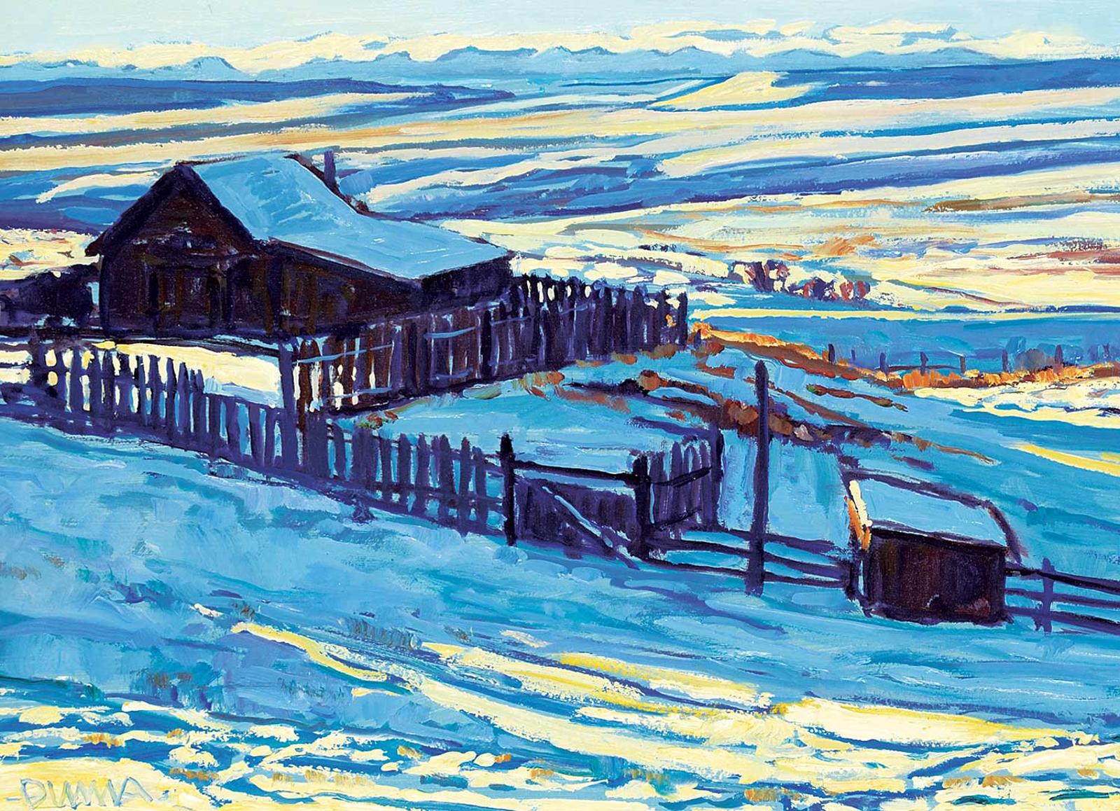 William (Bill) Duma (1936) - Old Farm Buildings