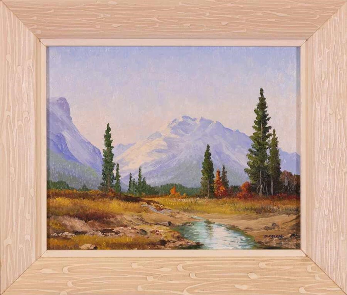 Duncan Mackinnon Crockford (1922-1991) - Untitled, Autumn in the Bow Valley